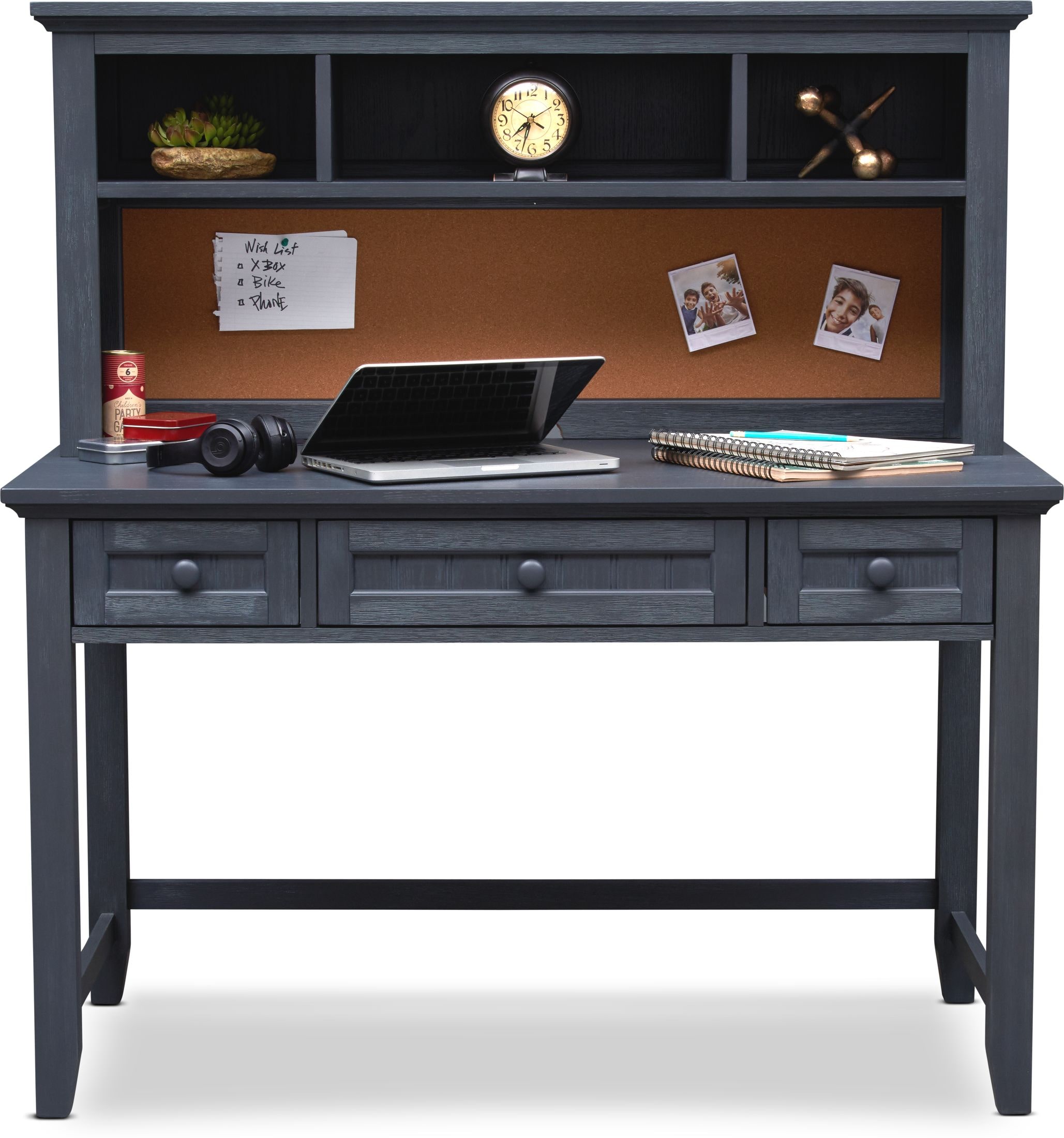 american signature desk with hutch